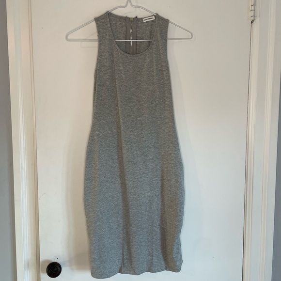 Vintage Dressing Fitted Grey Dress - Picture 1 of 5